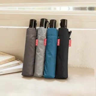 【雨傘王】BigRed將將好 8骨抗風傘骨 大傘面 自動折疊傘 25吋 防潑水 快乾 2人撐(終身免費維修)