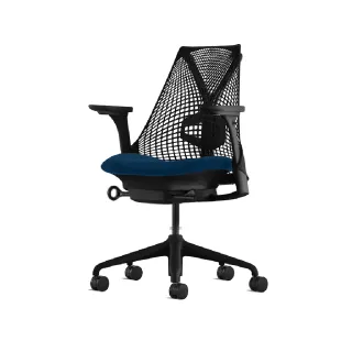 【Herman Miller】Sayl 全功能 - 黑背藍座｜世代家具｜原廠授權代理商(人體工學椅/電腦椅/辦公椅)