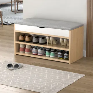 【E家工廠】鞋櫃 穿鞋椅 翻蓋收納 換鞋櫃 收納換鞋椅 儲物凳 穿鞋凳 收納凳 換鞋凳(093-HY穿鞋椅)