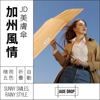 【JD】美膚傘 加州風情 輕盈摺疊傘 多色可選(B)