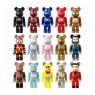 【台隆手創館】BEARBRICK 100%庫柏力克熊盲盒48代(單入盲盒)