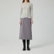 【giordano ladies】單邊墜釦中長裙(02464506)