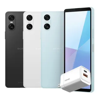 【SONY 索尼】Xperia 10 VI 6.1吋(8G/128G/高通驍龍6 Gen1/4800萬鏡頭畫素)(雙孔快充頭組)