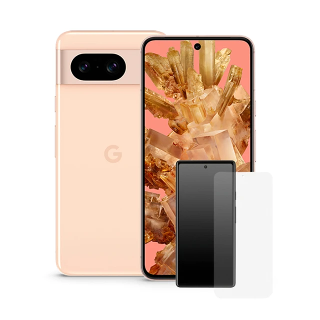 Google Pixel 8 6.2吋 5G 玫瑰粉(8G/128G/Google Tensor G3/5000萬畫素)(犀牛盾保貼組)