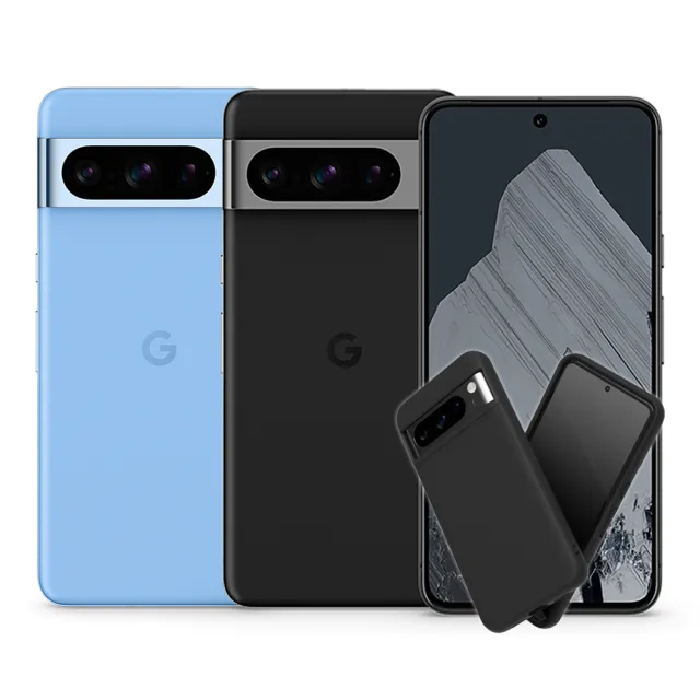 【Google】Pixel 8 Pro 5G 6.7吋(12G/256G/Tensor G3/5000萬鏡頭畫素/AI手機)(犀牛盾殼組)