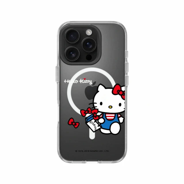 RHINOSHIELD 犀牛盾 iPhone 16系列 Clear MagSafe兼容 磁吸透明手機殼/Shopping day(Hello Kitty)