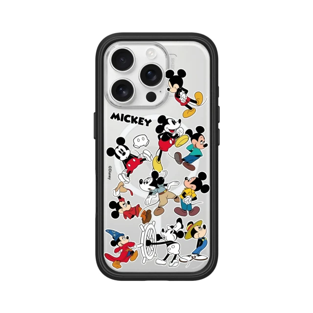 RHINOSHIELD 犀牛盾 iPhone 16系列 Mod NX MagSafe兼容 手機殼/米奇-Sticker-各種米奇(迪士尼)