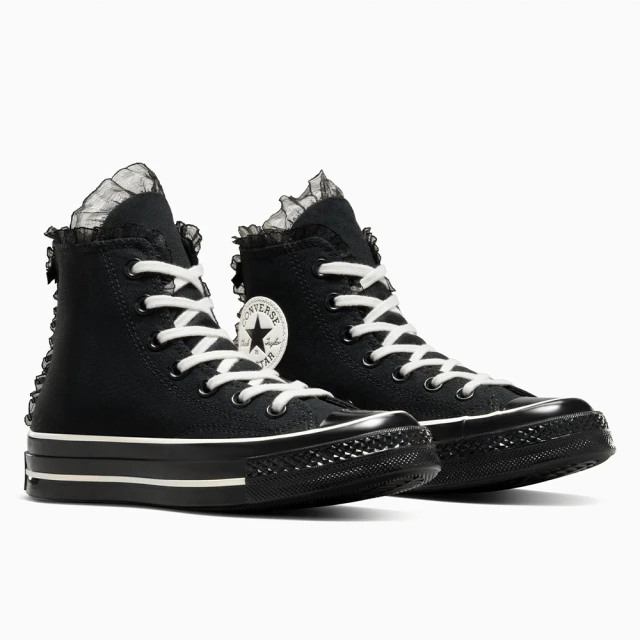 CONVERSE 休閒鞋 男鞋 女鞋 帆布鞋 高筒厚底 CHUCK 70 HI 黑 A10026C