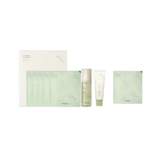 【Luvum】亮敷修護組 幼苗冰凝膠面膜+高效修復乳霜+清透修護精華 敏感肌適用 官方直營(面膜 乳霜 精華)