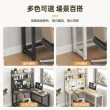 【慢慢家居】獨家款-現代簡約L型轉角書桌書架組 140x120cm(電腦桌 轉角桌 辦公桌 工作桌)