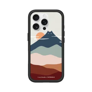 【RHINOSHIELD 犀牛盾】iPhone 16系列 Mod NX MagSafe兼容 手機殼/貓咪山(I Love Doodle)