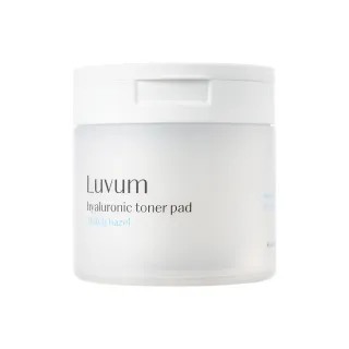 【Luvum】清潔修復保濕組 金縷梅透明質酸爽膚棉片+修復毛孔泥漿面膜 敏感肌適用  官方直營(棉片 面膜)
