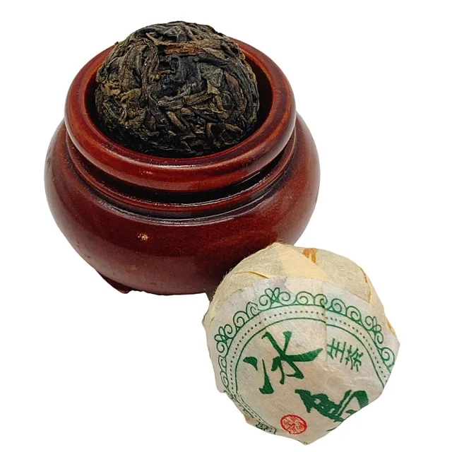 【藏古祥館】冰島普洱生茶龍珠(生茶 小餅茶 普洱 猛海 沱茶 龍珠)