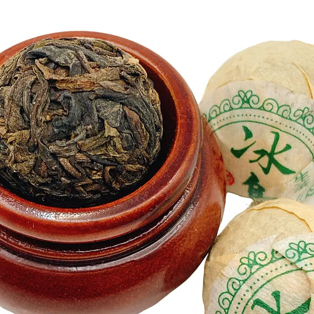 【藏古祥館】冰島普洱生茶龍珠(生茶 小餅茶 普洱 猛海 沱茶 龍珠)