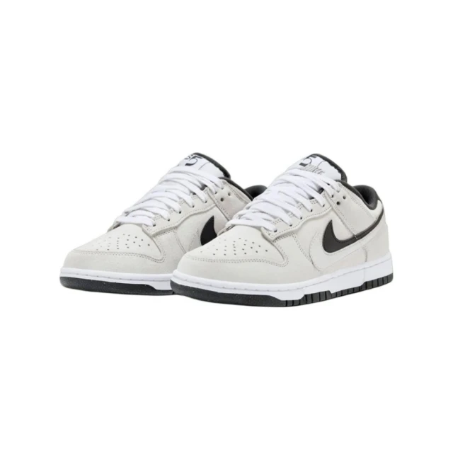 NIKE 耐吉 W Nike Dunk Low 85 黑灰白 雙勾麂皮 HV1800-101(經典 柔軟 舒適 休閒鞋 女鞋)