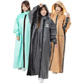 【JUMP】陸玖專利雙側開背包款全方位防滲漏風雨衣(專利內斜設計 背包款雨衣 機車雨衣)