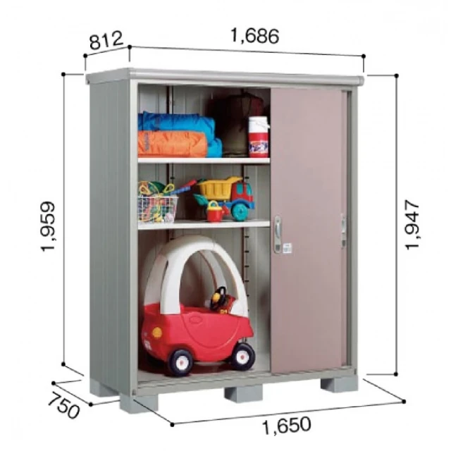 YODOKO 優多儲物系統 LMD-2215 巧克力色(日本