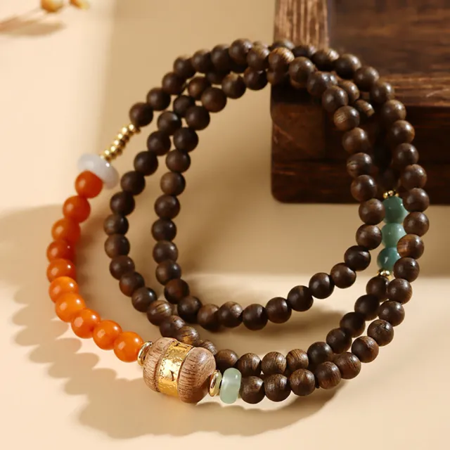 【禧禧珠寶】加里曼丹沉香三圈手鍊
