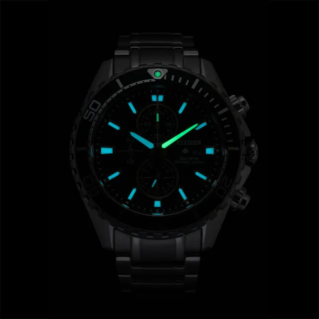 【CITIZEN 星辰】PROMASTER系列 光動能200米防水潛水錶/44.5mm(CA0820-50X)