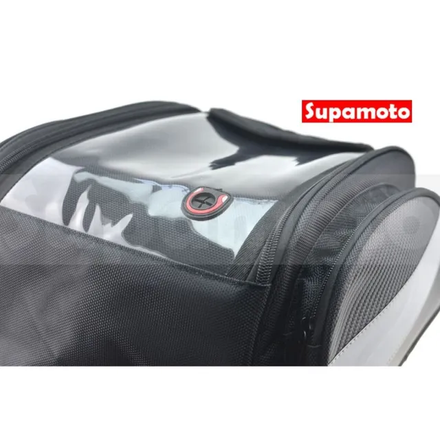 【Supamoto】檔車雙用油箱包―大 (全罩/防水/磁鐵/側背/手提/後背包/後座包/機車外掛包包)