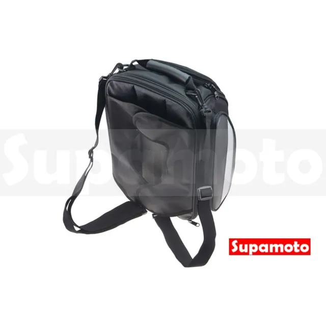 【Supamoto】檔車雙用油箱包―大 (全罩/防水/磁鐵/側背/手提/後背包/後座包/機車外掛包包)