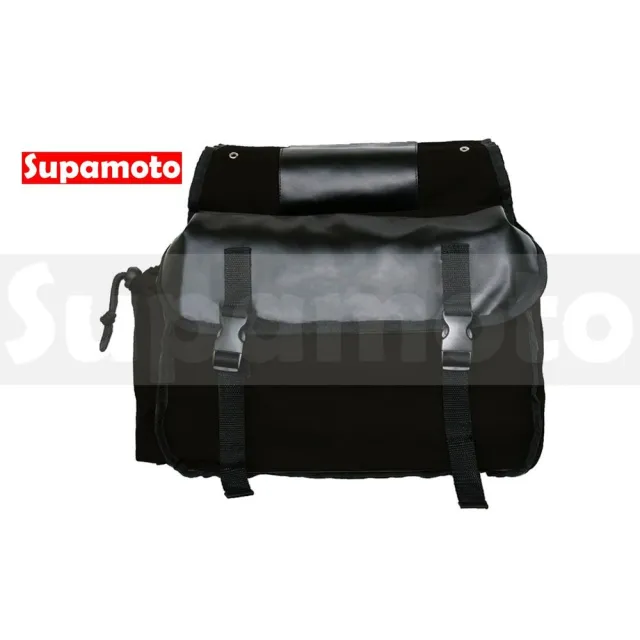【Supamoto】機車馬鞍包―帆布款 (復古馬鞍袋/復古檔車改裝/側包/側箱/加掛包包)