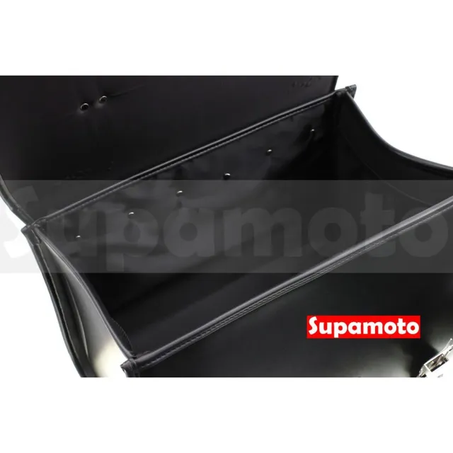 【Supamoto】DP11復古後座箱―大(皮革行李箱/復古檔車改裝/機車置物箱)