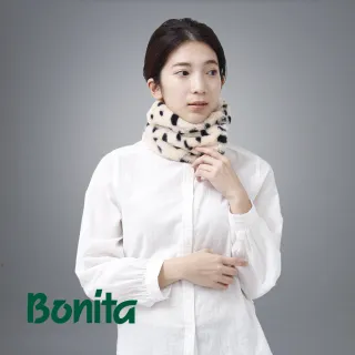 【Bonita 葆倪】雙釦、雙面豹紋圍脖-967-4543(日本進口雙面溫暖圍脖)