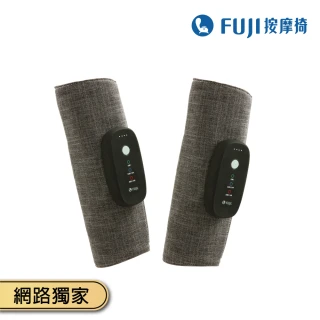 【FUJI】摩塑美腿按摩器 FE-594(2入組;美腿機;美腿紓壓;小腿按摩;氣壓按摩;溫熱按摩;無線使用)