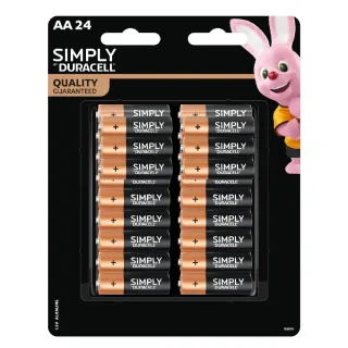 【DURACELL】金頂 SIMPLY-3號AA(24入裝)