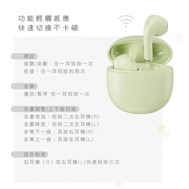 【KINYO】Mini半入耳真無線藍牙耳機 BTE-3901(無線耳機 藍牙耳機 藍芽耳機 環境降噪)