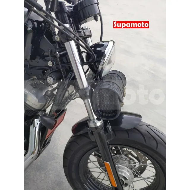 【Supamoto】MG59―編織鎖頭圓筒包(皮革龍頭包/復古檔車改裝/馬鞍包/側箱/車尾包/加掛包包)