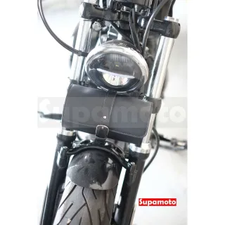 【Supamoto】MG53―圓筒包 (皮革車頭包/復古檔車改裝/側包/側箱/車尾包/加掛包包)