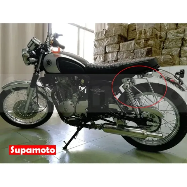 【Supamoto】通用馬鞍包支架―單固定點B (萬能行李架/復古檔車改裝/側包/側箱/加掛包包)