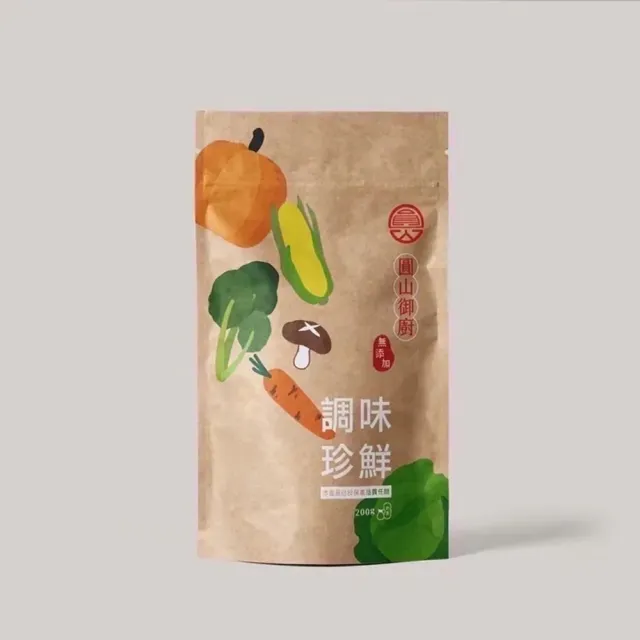 【圓山大飯店】圓山御廚無添加調味珍鮮200g經濟包(圓山無添加系列)