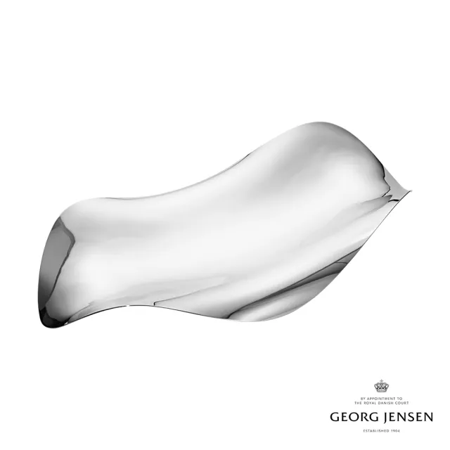 【Georg Jensen 喬治傑生】COBRA 托盤 橢圓形(鏡面拋光不銹鋼)