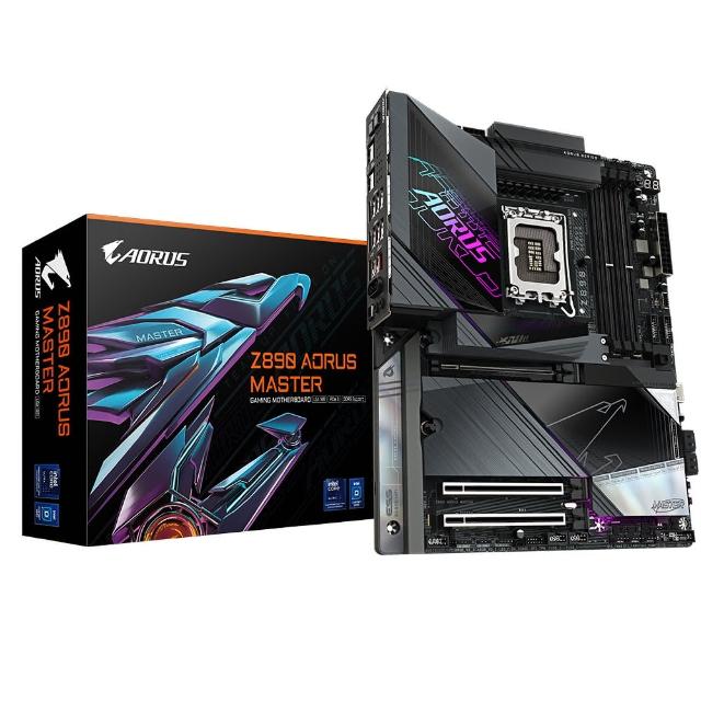 【GIGABYTE 技嘉】Z890 AORUS MASTER DDR5 主機板+Intel Core Ultra 7 265K 20核 20緒