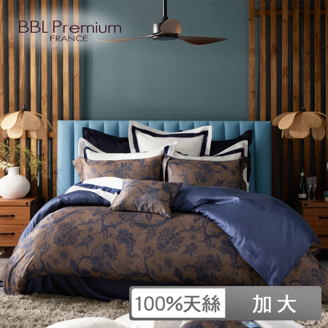 BBL Premium 100%天絲印花床包被套組-威靈頓古堡(加大)