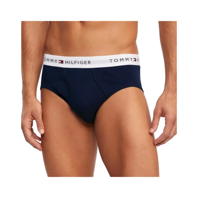 【Tommy Hilfiger】四件盒裝 Tommy Hilfiger 開洞 純棉 三角褲 男 男性 送禮 湯米 內褲(三角褲9902DH1)