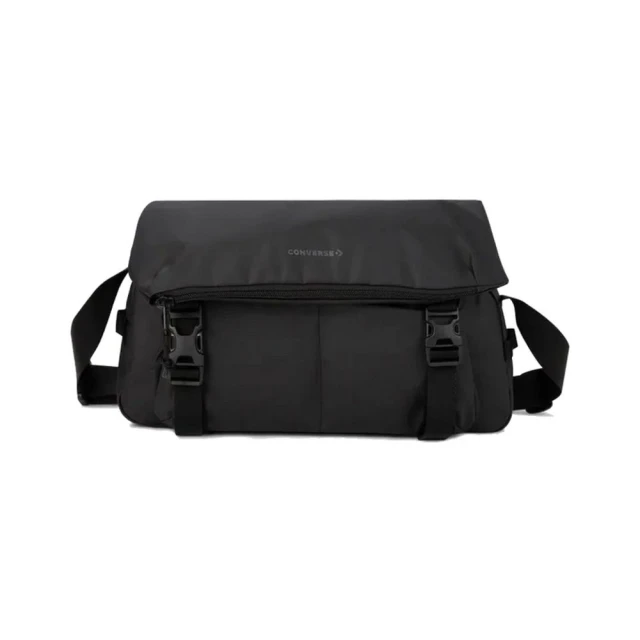 CONVERSE CROSSBODY BAG BLACK 中性款 黑 側背包 休閒 運動(10027969A02 ∞)