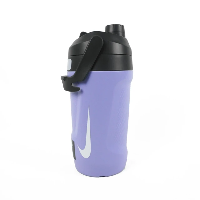 NIKE 耐吉 Fuel Jug 運動水壺 霸水壺 輕量 旋蓋 寬口 大容量 1180ml 紫(DR5129-503)