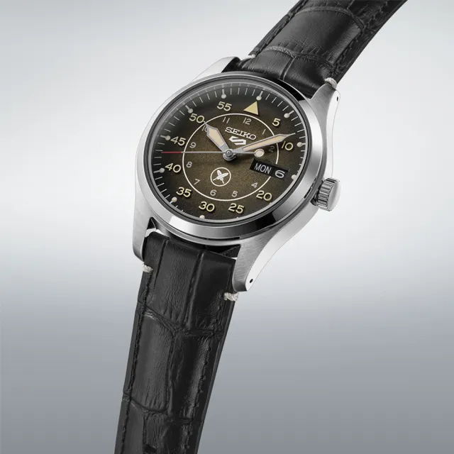 【SEIKO 精工】5 Sports 堀米雄斗 街頭滑板冠軍 機械腕錶 父親節 禮物 推薦(SRPL31K1/4R36-16X0C)