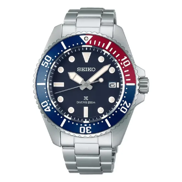 【SEIKO 精工】PROSPEX系列 太陽能潛水腕錶 41mm_SK037(V157-00A0B/SNE595P1)