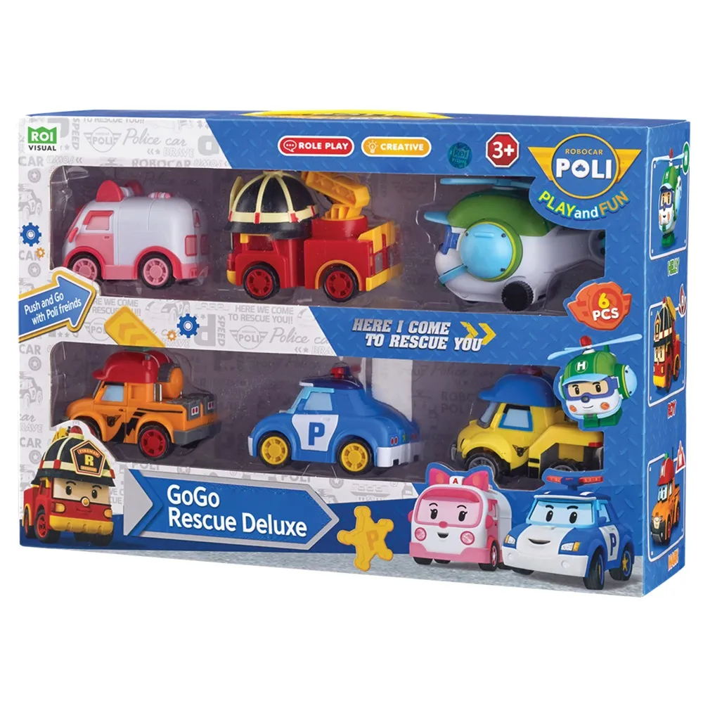 【POLI 波力】POLI BABE 摩輪車套組