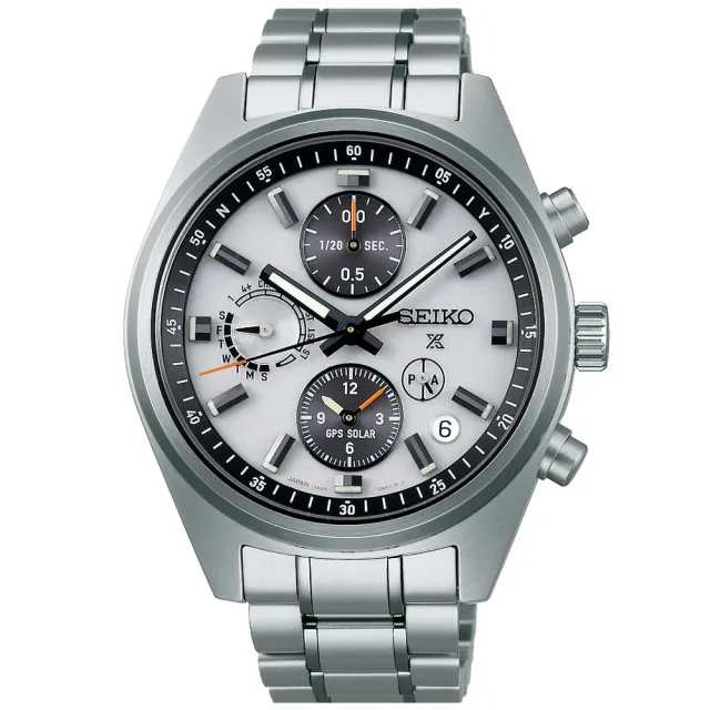 【SEIKO 精工】ASTRON系列 GPS衛星對時 太陽能計時腕錶 錶 手錶 送禮(SSH165J1/5X83-0AH0S)