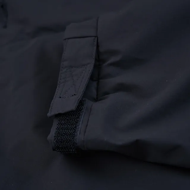 【5th STREET】中性 長版外套 機能外套 黑色(510626)