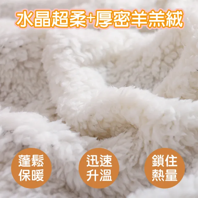 【QIDINA】2入-法蘭絨軟綿綿保暖蓋毯寵物墊-D款(狗窩 寵物睡墊 寵物窩 寵物毯 寵物保暖)