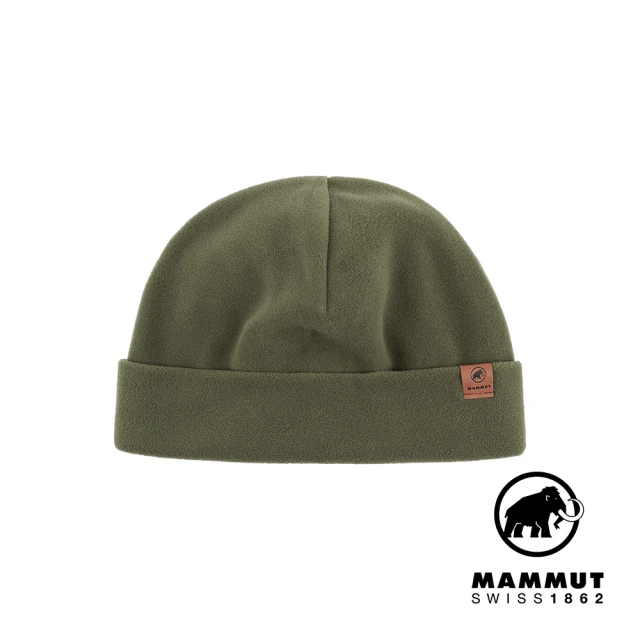 Mammut 長毛象 Fleece Beanie Logo輕盈柔軟保暖毛帽 沼澤綠 #1191-00541