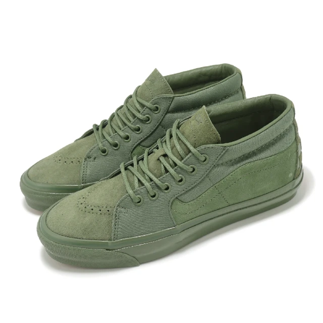 VANS 休閒鞋 Sk8-Mid Reissue 83 MG 男鞋 女鞋 軍綠 麂皮 中筒(VN000E7JAMB)