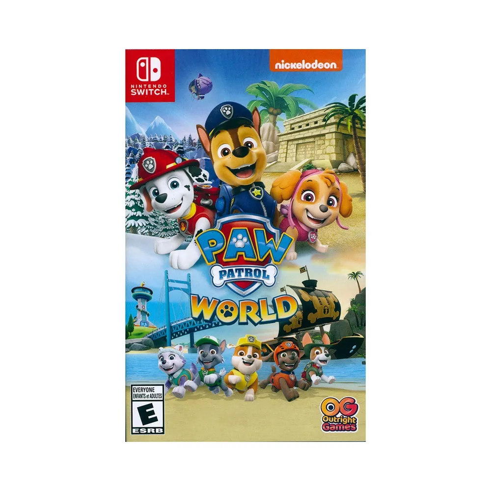 【Nintendo 任天堂】NS Switch 汪汪隊立大功世界 PAW Patrol World(中英日文美版)